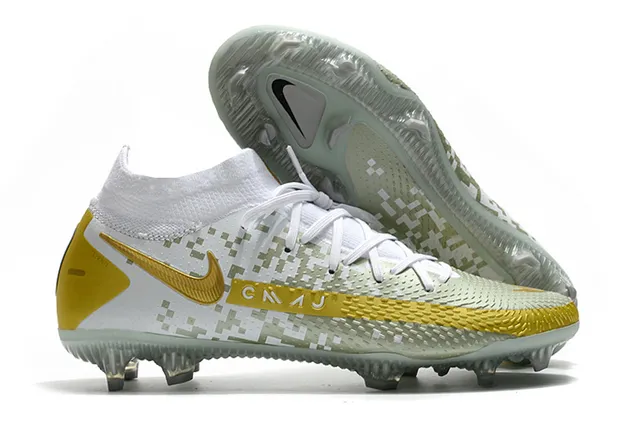 Nike Phantom GT أحذية كرة القدم نعل أبيض شفاف أرضية صلبة 7