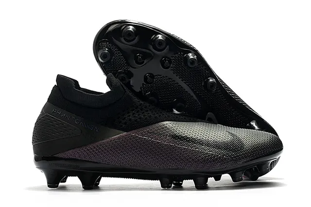 Nike Phantom VSN White Black Red Firm-Ground Soccer Shoes 3