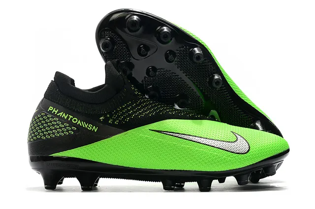 Nike Phantom VSN White Black Red Firm-Ground Soccer Shoes 5