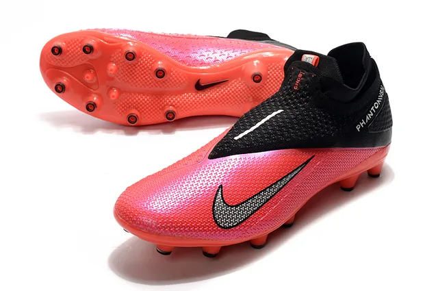 Nike Phantom VSN White Black Red Firm-Ground Soccer Shoes 11