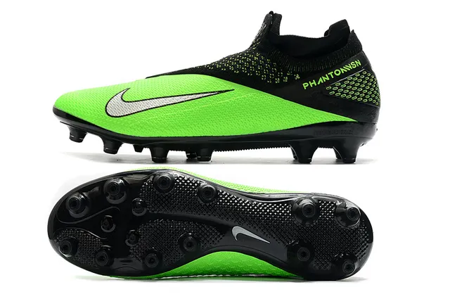Nike Phantom VSN White Black Red Firm-Ground Soccer Shoes 19