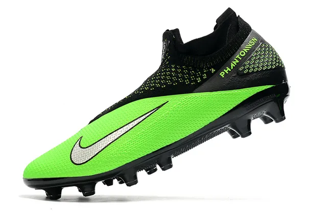 Nike Phantom VSN White Black Red Firm-Ground Soccer Shoes 21