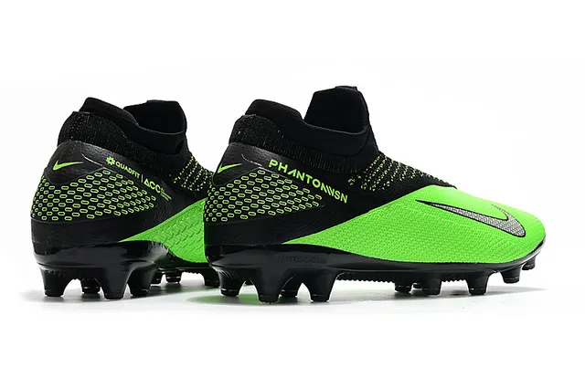 Nike Phantom VSN White Black Red Firm-Ground Soccer Shoes 24