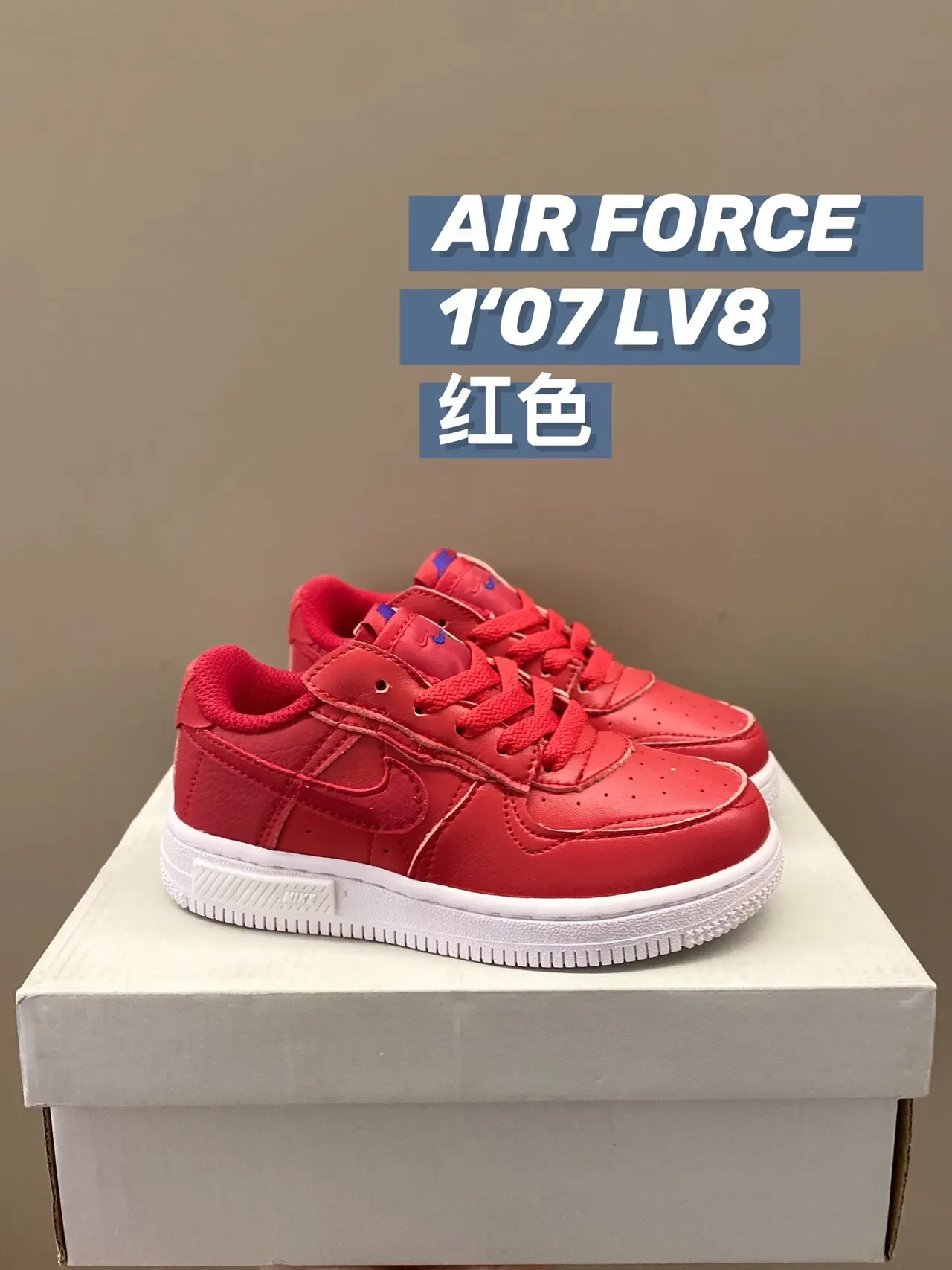 Nike أحذية أسلوب حياة وردي أحمر منخفضة مع كولار مبطن 10