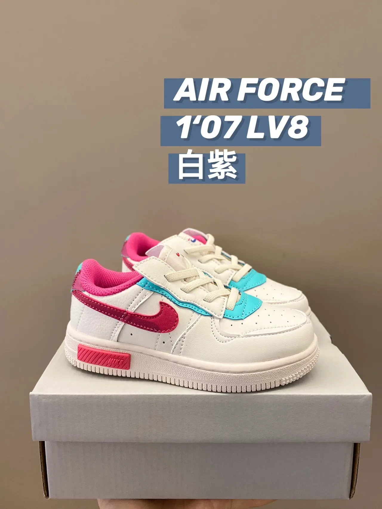 Nike أحذية أسلوب حياة وردي أحمر منخفضة مع كولار مبطن 13