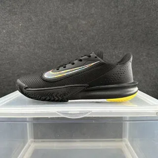 Nike Precision काला पीला कम प्रोफाइल बास्केटबॉल जूते