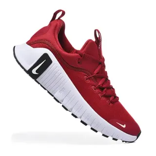 Nike حذاء رياضي أسلوب حياة أحمر وأبيض مضفر