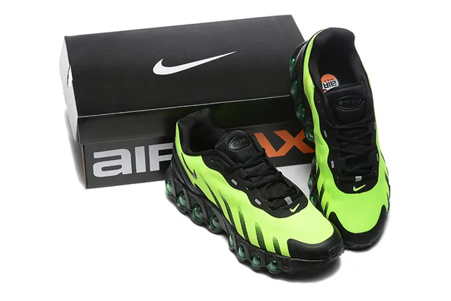 Nike Shox Neon Lime Green Running Shoes 2