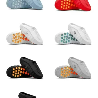 Nike Slide أزرق فاتح وأبيض Pod Sole ساندال