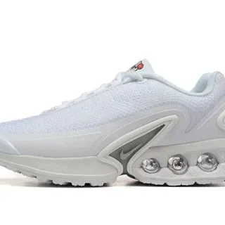 Nike أبيض رمادي شبكة علوية تركيبية قفص تداخل أسلوب حياة