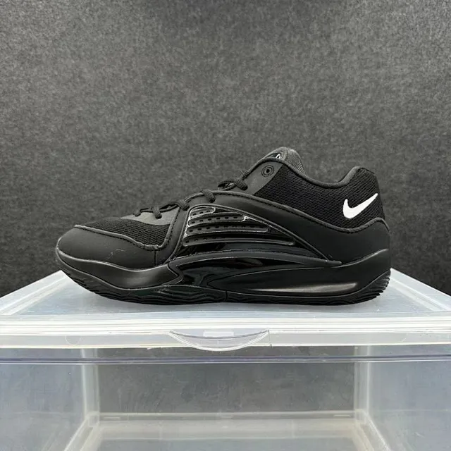 Nike Zoom 2K Black أحذية كرة السلة قفص منتصف القدم مصقول 2