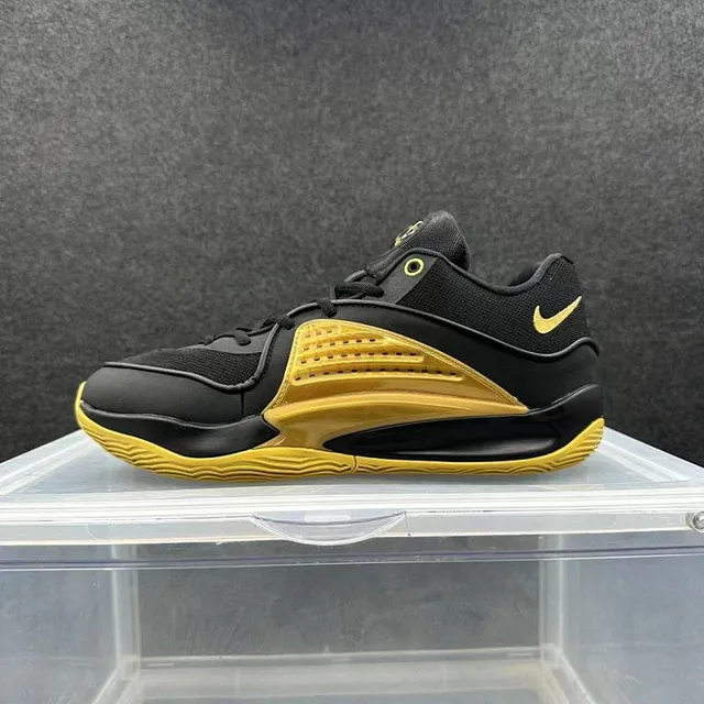 Nike Zoom GT Cut Black Yellow chaussures de basketball 2