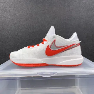 Nike Zoom GT Cut सफेद और नारंगी बास्केटबॉल जूते