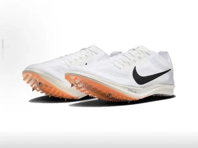 Nike Zoom Rival S 白粉 轻量针织鞋面 带钉鞋底 跑鞋 4
