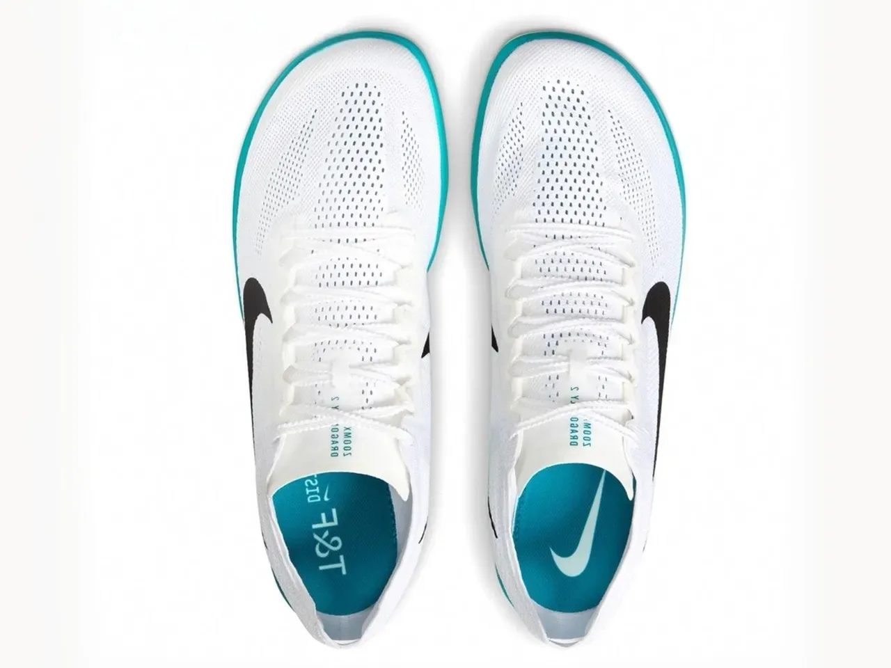 Nike Zoom Rival S 白粉 轻量针织鞋面 带钉鞋底 跑鞋 13