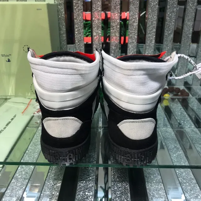 Off-White The Ten 黑绿 高帮 工业细节 生活方式运动鞋 3