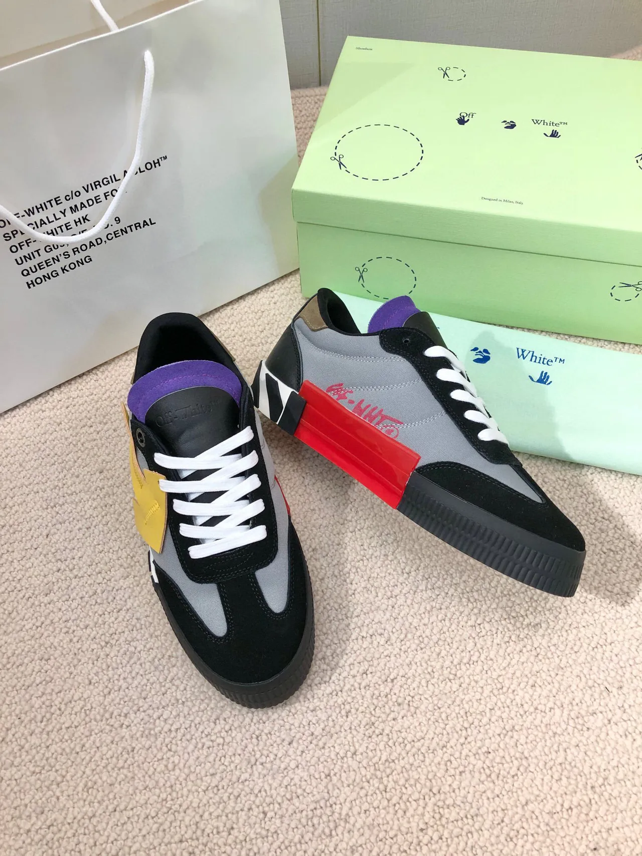 Off-White The Ten Industrial-Luxe tênis lifestyle de cano baixo 6
