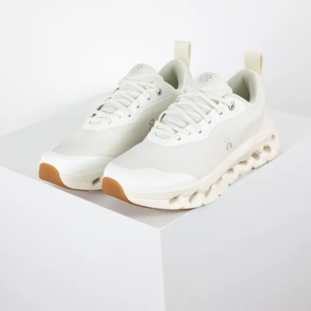 On Cloudmonster Off-White و Gum أحذية الجري 2