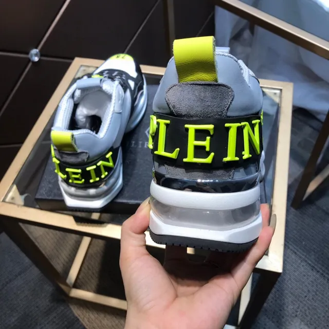 Philipp Plein Zapatillas Chunky con Motivo de Calavera y Suela Blanca y Negra 6
