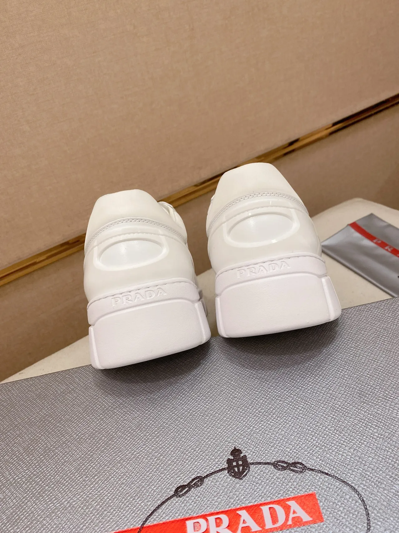 Prada Cloudbust White Chunky Sneakers 8