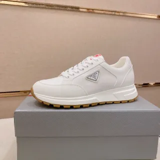 Prada Cloudbust White Leather Lifestyle Sneakers