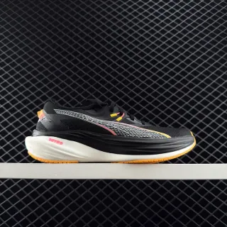 Puma Deviate NITRO 3 কালো সাদা কমলা দৌড়ের জুতো