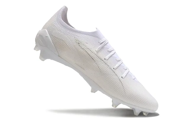 Puma Future Z Zapatos de fútbol blanco plata firm ground 2