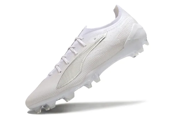 Puma Future Z Zapatos de fútbol blanco plata firm ground 3