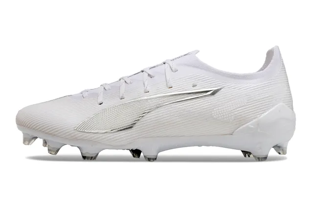 Puma Future Z Zapatos de fútbol blanco plata firm ground 7