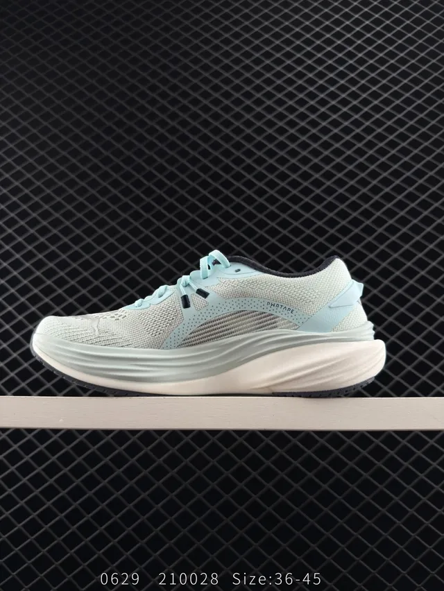 Puma Nitro Blue White হালকা জাল উপর মোটা ফেনা মিডসোল রানিং শু 4