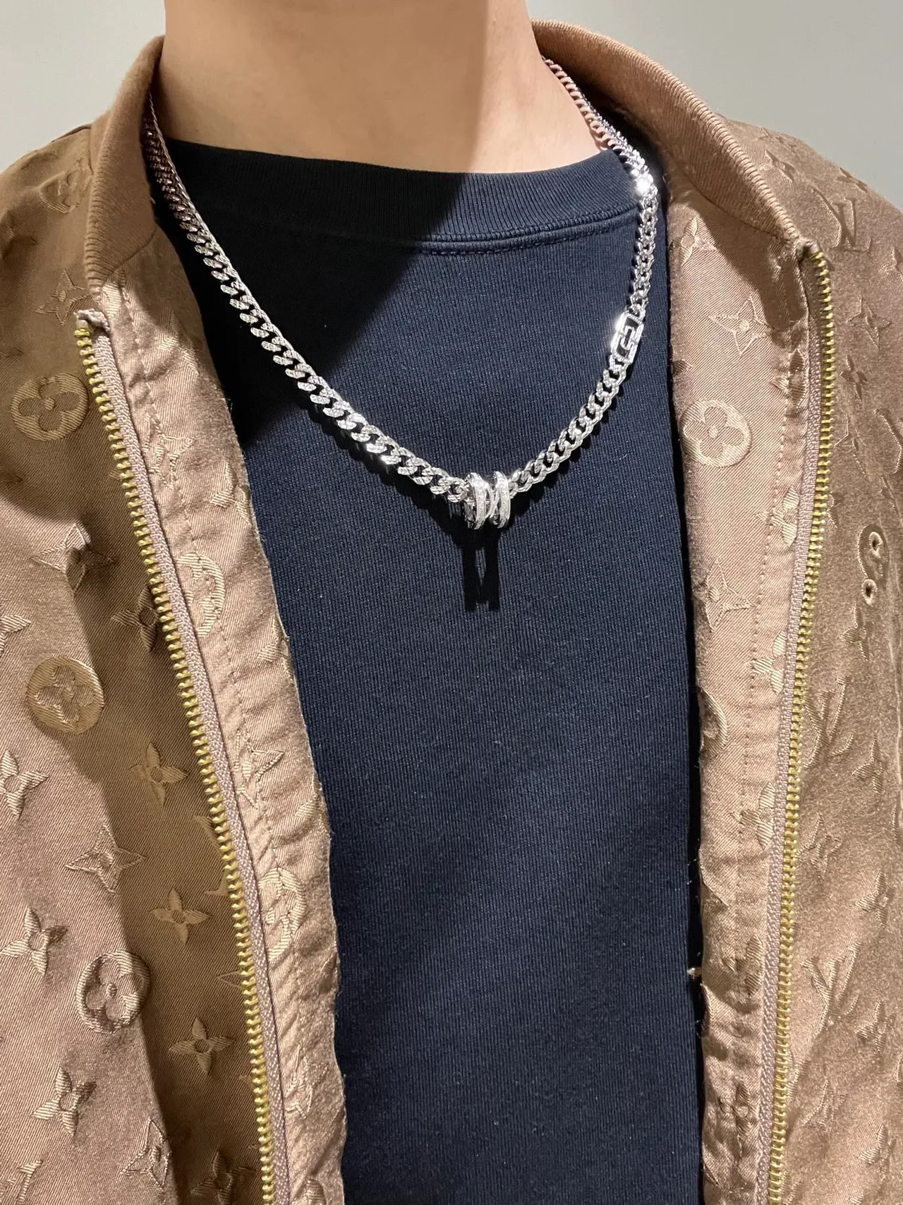 Tiffany & Co. HardWear Pavé ডায়মন্ড Curb-Link নেকলেস 2