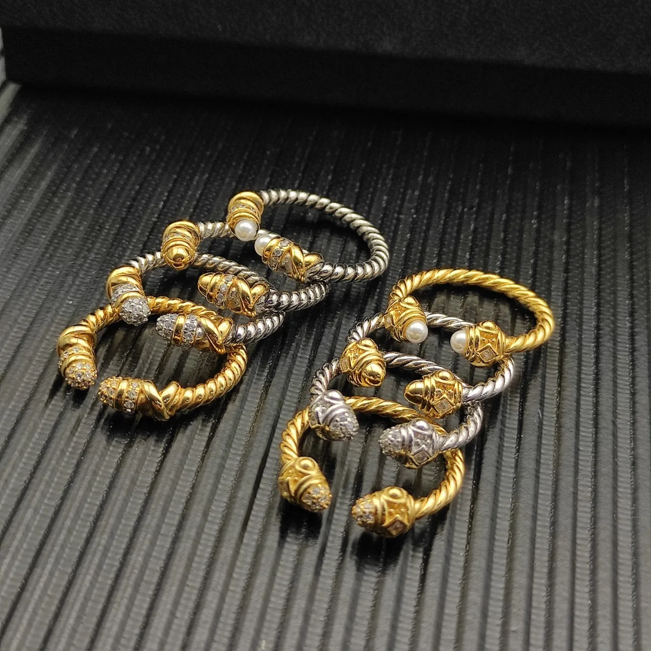 Tiffany & Co. HardWear Twisted Rope Diamond Bracelet 2