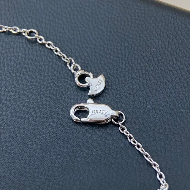 Tiffany & Co. चांदी नेवी चेन पांच-पंखुड़ी फूल मोटिफ्स ब्रेसलेट 5