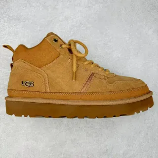 UGG लेस-अप स्यूड मिड-टॉप एंक्ल बूट