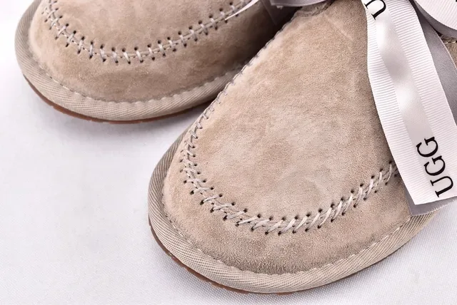 UGG Mini Bailey Button Bling Stone Suede Ankle Boots 10