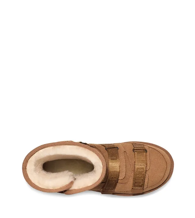 UGG Multi-Strap Buckle Tan Snow Boots 5