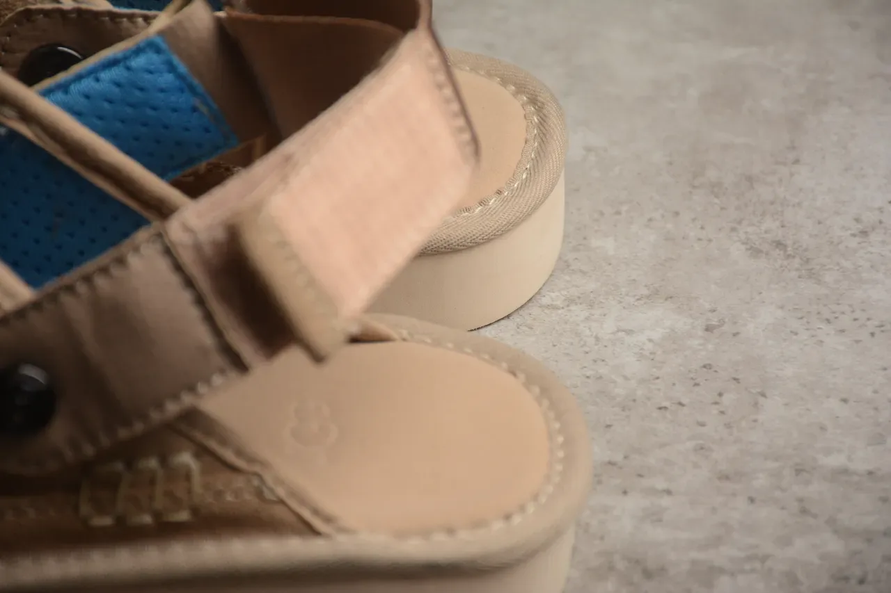 UGG Tasman भूरा सफेद स्यूड ऊपरी लेयरड क्रेप स्टाइल सोल कैजुअल जूते 15