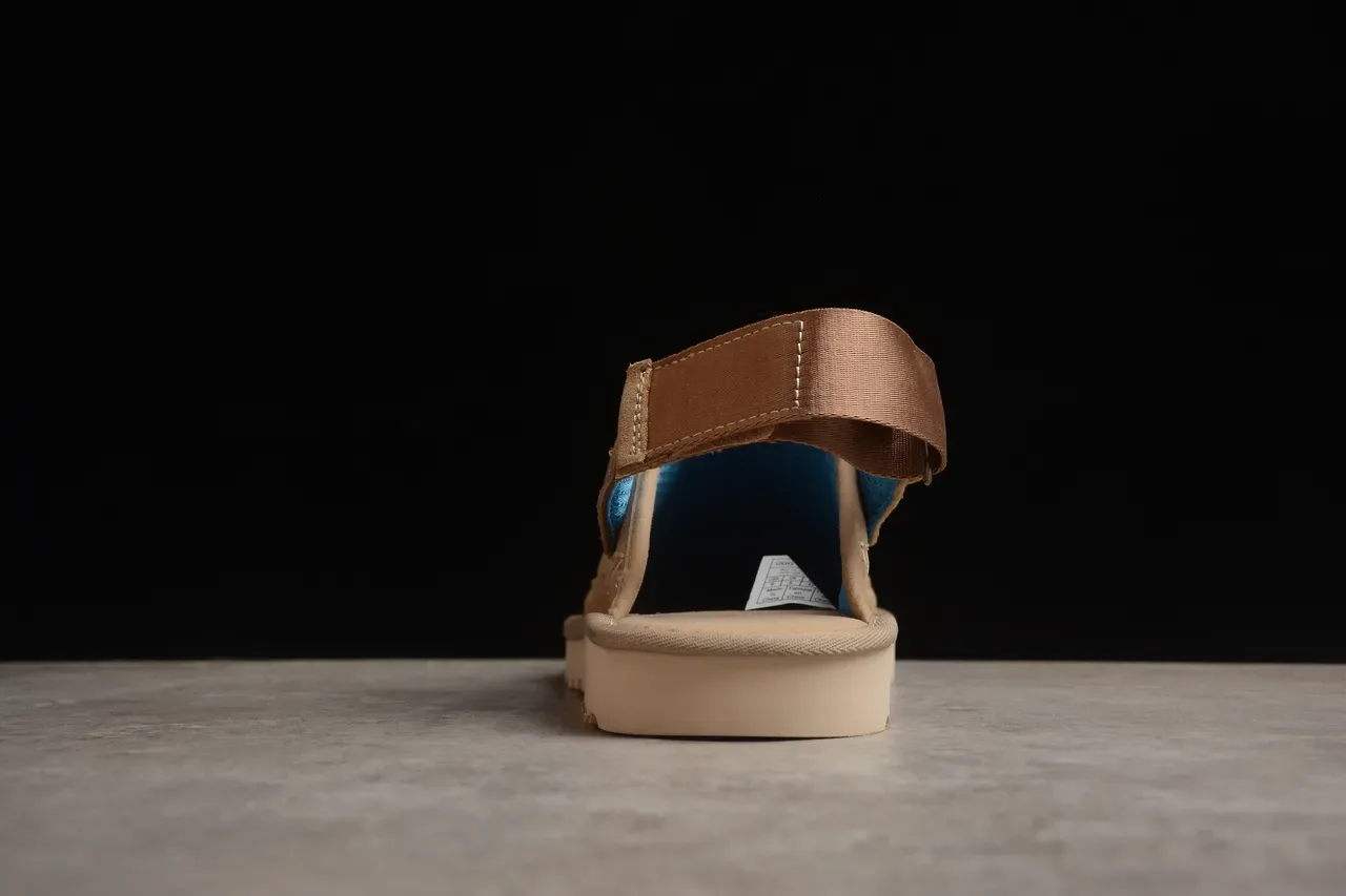 UGG Tasman भूरा सफेद स्यूड ऊपरी लेयरड क्रेप स्टाइल सोल कैजुअल जूते 19