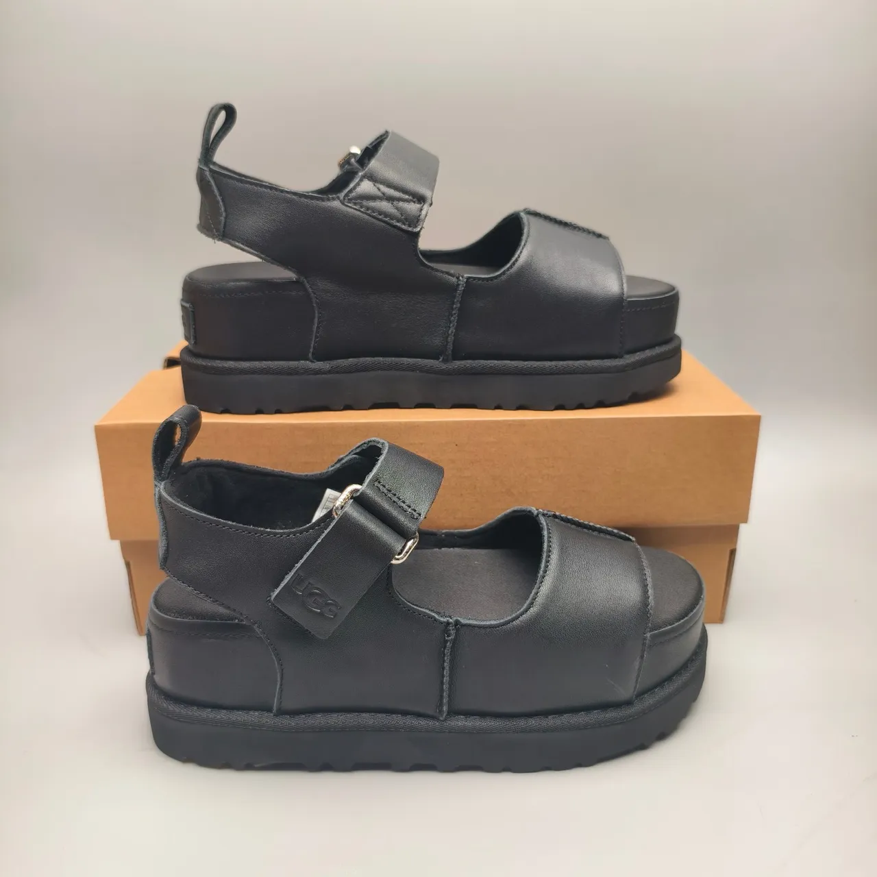 UGG Tasman Zapatos Mary Jane Plataforma Negros 5