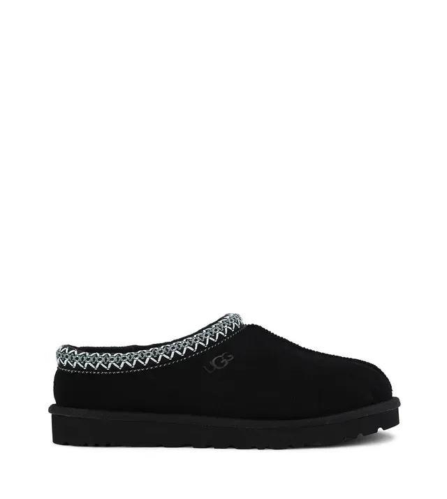 UGG Tasman Black Suede Slipper 2