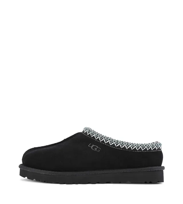 UGG Tasman Black Suede Slipper 3