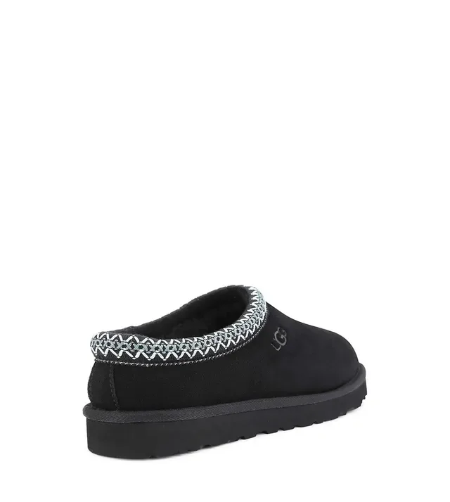 UGG Tasman Black Suede Slipper 4