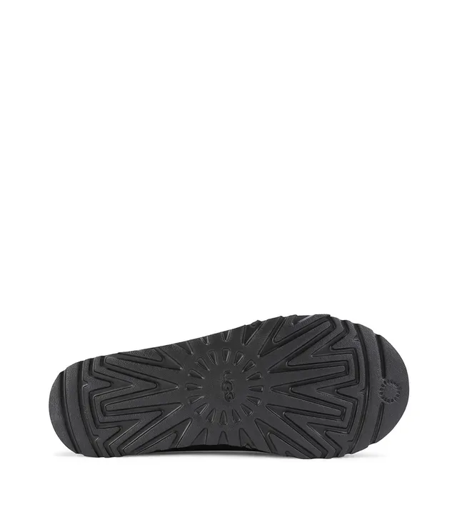UGG Tasman Black Suede Slipper 6