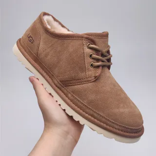 UGG Tasman جزم ثلجية من السويدي بلون الكستناء مع تبطين الشيرلينج