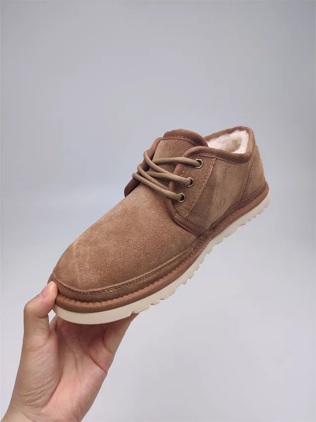 UGG Tasman Botas de Neve de Camurça Marrom Forradas de Shearling 3