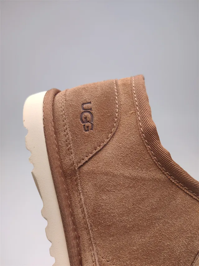 UGG Tasman Botas de Neve de Camurça Marrom Forradas de Shearling 5