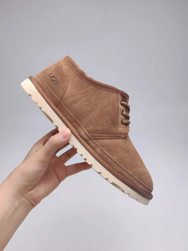 UGG Tasman Botas de Neve de Camurça Marrom Forradas de Shearling 7
