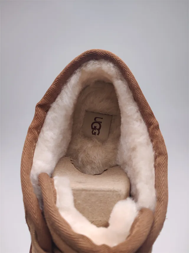 UGG Tasman Botas de Neve de Camurça Marrom Forradas de Shearling 11