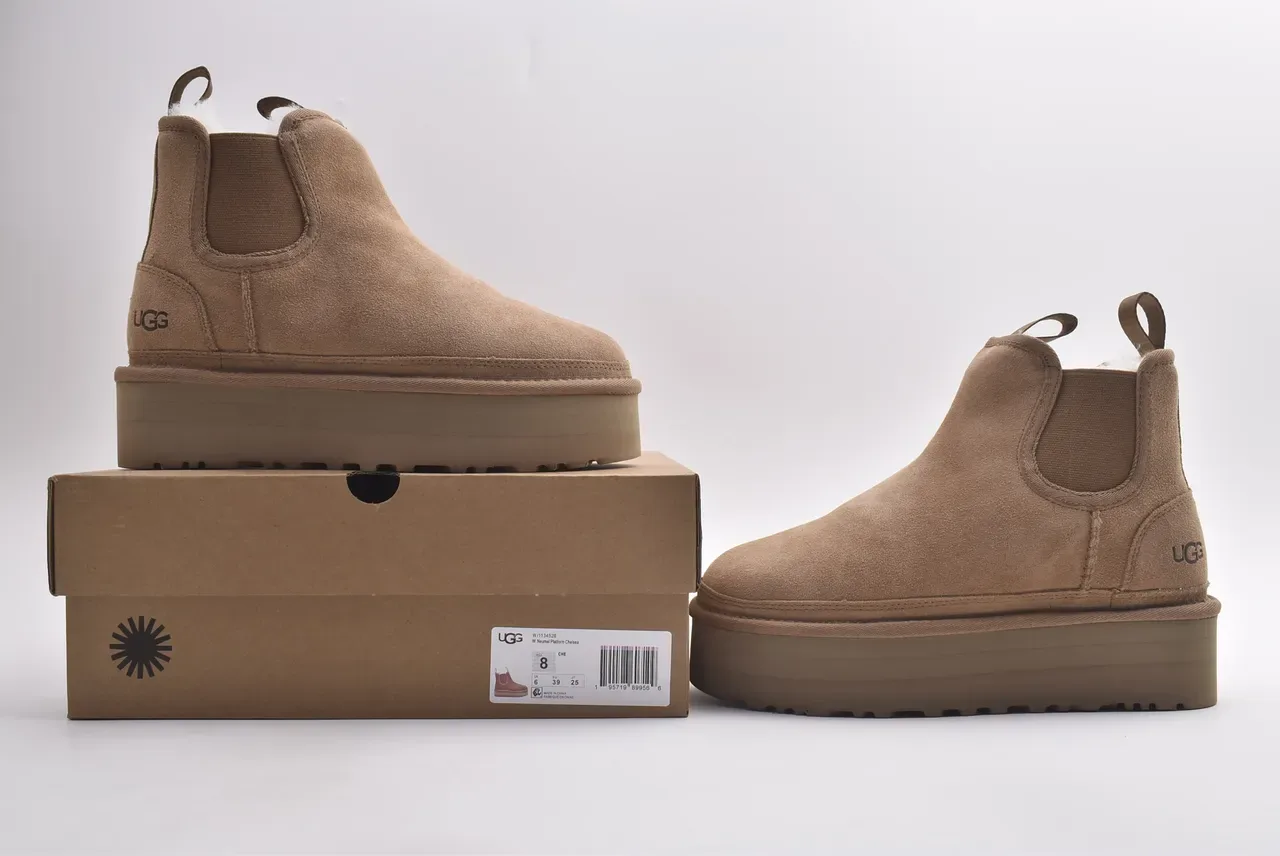 UGG Tasman Platform Suede Chelsea Boot 2