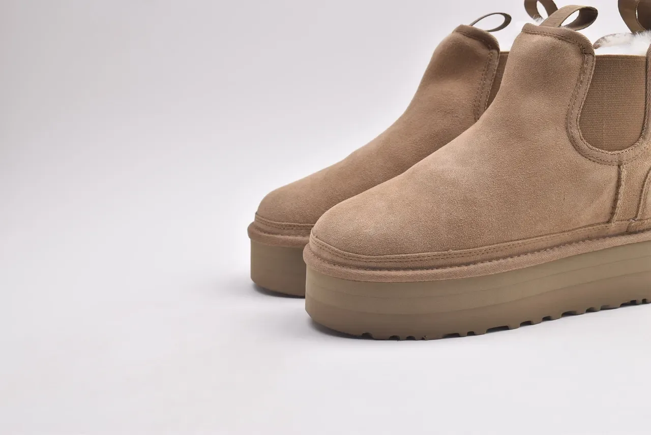 UGG Tasman Platform Suede Chelsea Boot 6